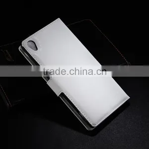 Hot Selling Funky Mobile Phone Leather Flip Wallet Case For Sony Xperia Z3 Ultra thumbnail-4