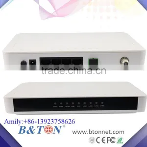 100/1000Mbps FTTX Network FTTH Solution CATV ONU FD304H(4FE+1CATV VIDEO ) thumbnail-1