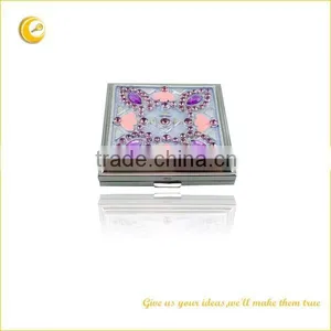 Crystal Decorative Compact Mirror thumbnail-1