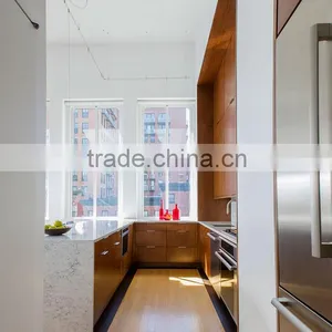 Quartz Stone Carrara White Kitchen Countertops thumbnail-3