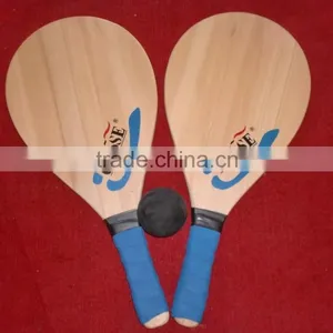 Wooden Beach Tennis Rackets, High Quality Wooden Beach Rackets, thumbnail-1
