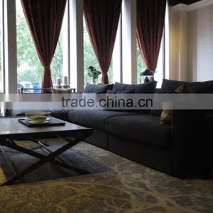 Modern Wooden Tall Coffee Table (T-86A) thumbnail-3