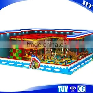 New Children Outdoor Playground Equipment High Ropes Course thumbnail-1