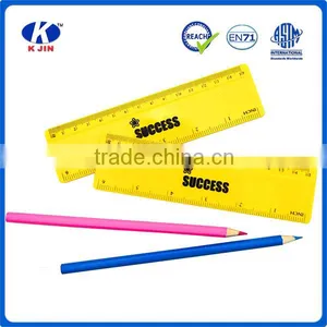 Fashion Design 15cm Plastic Wooden Ruler With Custom Logo thumbnail-3
