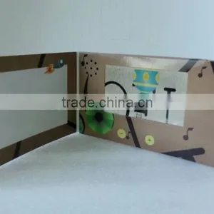 2015 4.3inch Touch Screen Lcd Video Greeting Cards Gift, Lcd Video Brochure thumbnail-2