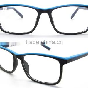 2016 New Item Double Color TR90 Optical Frame Glasses thumbnail-1