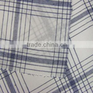 Thin Blue Chambray Weaving Cotton Rayon Fabric for T Shirts thumbnail-3