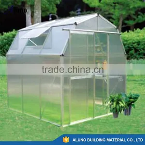 Solid Polycarbonate Clear Greenhouse Single Sliding Door thumbnail-2
