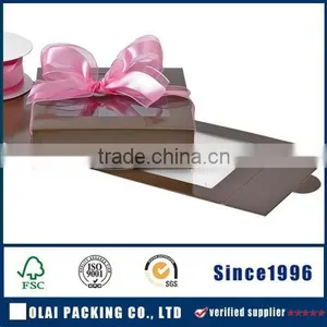 Cheap Custom Luxury Chocolate Box With Window thumbnail-1