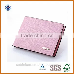 2016 Popular Top Layer Customized the Embroidery Printing Pu/genuine Leather Woman Wallet/purse/hand Bag thumbnail-1