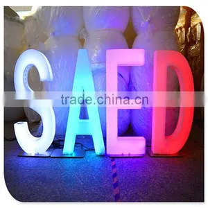 Commercial Led Advertising Letter Signs, 16 Colors Changing Letter Light thumbnail-6