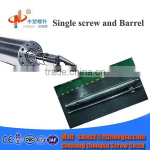 PP PE ABS Screw and Barrel PVC Injection Screw Barrel thumbnail-1
