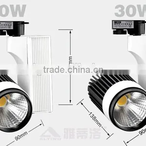 Hot Sell Commercial Cob 25W /30W /35W 3 Phases 4 Wire LED Track Light and Accessories thumbnail-4