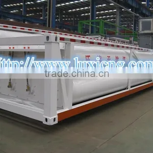 CNG Trailer/CNG Truck/CNG 8 Tubes Skid Container/Gas Container/BV Certificate thumbnail-1