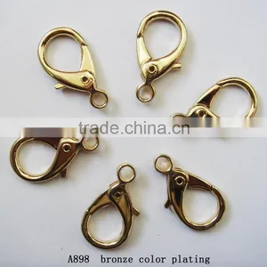 Gold Color Keychain Hook thumbnail-1