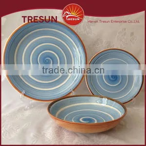 Round Shape High Quality Handpainted 18pcs Dinnerset/dinner Ware/tableware thumbnail-5