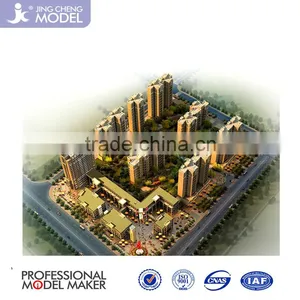 3D Aerial Exterior Rendering for Residential Building thumbnail-1