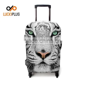 Luckiplus Spandex Soft Trolley Case Cover Unique Technology Portable Luggage Cover thumbnail-3