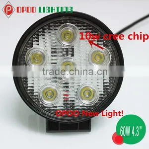 Upgrade 27w Led Work Light,60w 4.3'' Cre.e Tractor 27w Led Work Light thumbnail-1