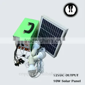 DC Energy Portable Emergency Controller 10w Solar Lighting System for House Use With Mobile Charger With Battery thumbnail-3