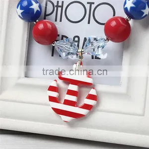 Stylish Baby Girls Necklace Matched With Hairband Newest Cloth Accessory Set thumbnail-2