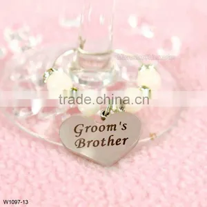 Carving Letter Wine Charm Name Tag thumbnail-4