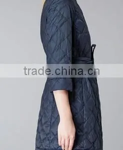 100% Polyester Womens Quilted Padded Jacket for Winter Season thumbnail-2