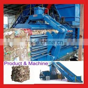 High Efficiency Automatic Baler Press for Waste Paper Good Quality thumbnail-1
