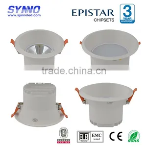 2015 Wholesale Die-cast Aluminum White Round Recessed SMD LED Downlight 12/20/30w thumbnail-1