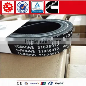 Diesel Engine Parts Belt, V Ribbed 3103697 Cummins M11 ISM11 QSM11 Motor thumbnail-1