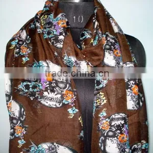 VISCOSE PRINTED SCARF 2014 thumbnail-3