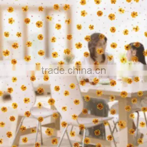 Natural Floral Soundproof Folding Screen Hanging Restaurant Room Divider thumbnail-1