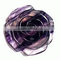 20mm Rose Flower Carving Rose Flower Beads thumbnail-1