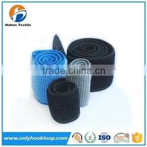 25mm 100%Nylon White Hook and Loop Elastic Adjustable Straps thumbnail-1