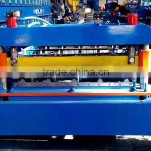 IBR Galvanized Steel Roofing Sheets Roll Forming Machine thumbnail-1