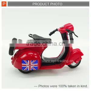 1 14 Miniature Pull Back Metal Toy Die Cast Motorcycle With Music thumbnail-4