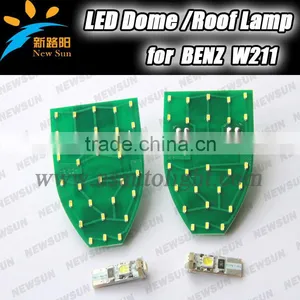 2014 Factory Newsest Design Led Dome Lights A211 Led Car Roof Overhead Light Interior Reading Light Lamps for Benz thumbnail-1