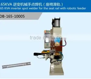 DB 165 10005 165 KVA Inverter Spot Welder For The Seat Rail With Robotic Feeder thumbnail-1