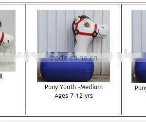 Inflatable Pony for Derby Race Game thumbnail-3