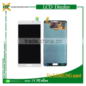 100% Warranty Mobile Phone Touch Screen Digitizer LCD for Galaxy Note 4 N9100 Lcd thumbnail-4