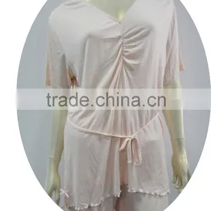 Chic Pajama Top With Cording thumbnail-3