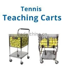 Foldable Spray Tennis / Supermarket Metal 2 Baskets Shopping Trolley thumbnail-6