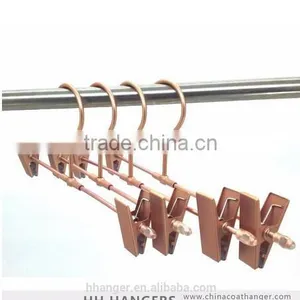 2016 Hot Sale Popular Design Copper Aluminium Metal Pants Hanger thumbnail-2