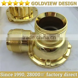 Die Casting Imitation Gold Plating Technology Equipment Parts Imitation Gold Electro-plating Gold Imitation Plating Factory thumbnail-2