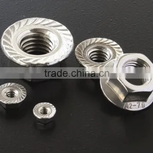 Stainless Steel 304 Flange Nut thumbnail-2