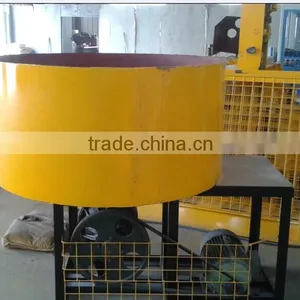 Big Power and Fast Mixing Speed JS350 Concrete Pan Mixer for Sale thumbnail-1