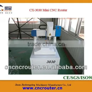 Mini Metal/Jade Sign Making Machine(CNC Router) CX-3030 thumbnail-1
