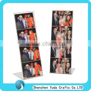 Factory Wholesale Clear Acrylic Photo Booth Strip Frame Acrylic 2x6 Frame thumbnail-1