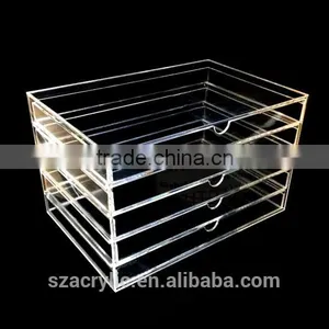 Acrylic Cosmetic Drawer Organizer,acrylic Drawer Storage Organizer thumbnail-1