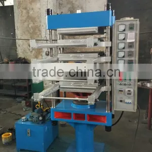 Outdoor Rubber Tiles Making Line Rubber Floor Vulcanizing Plant Rubber Tiles Making Machine thumbnail-1